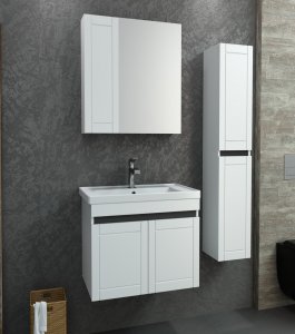 KONFOR MEMBRAN KAPAK MDF 80 CM BANYO DOL