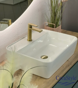 TURKUAZ SERAMİK CERASTYLE ONE TEZGAH ÜSTÜ ÇANAK LAVABO 